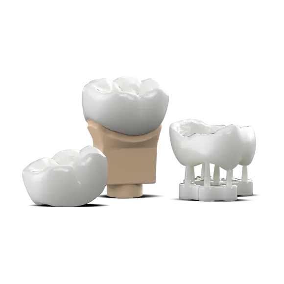 Temp / permanent  Crowns