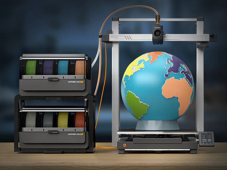 Anycubic Kobra 3 Max 3D Printer - Printfy3D - 3D Printer Egypt