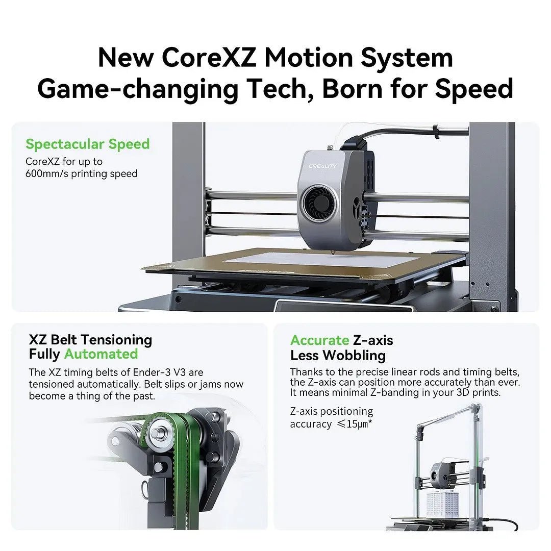 Creality Ender 3 V3 3D Printer - Printfy3D - 3D Printer Egypt