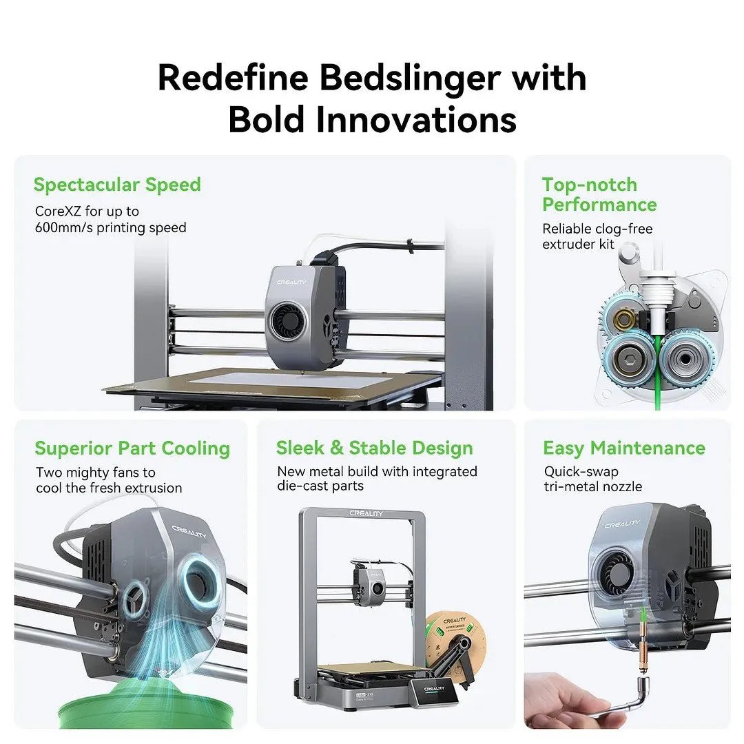 Creality Ender 3 V3 3D Printer - Printfy3D - 3D Printer Egypt