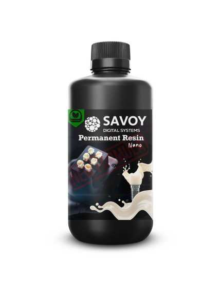 Savoy Permanent Crown Resin 500g - Printfy3D - 3D Printer Egypt