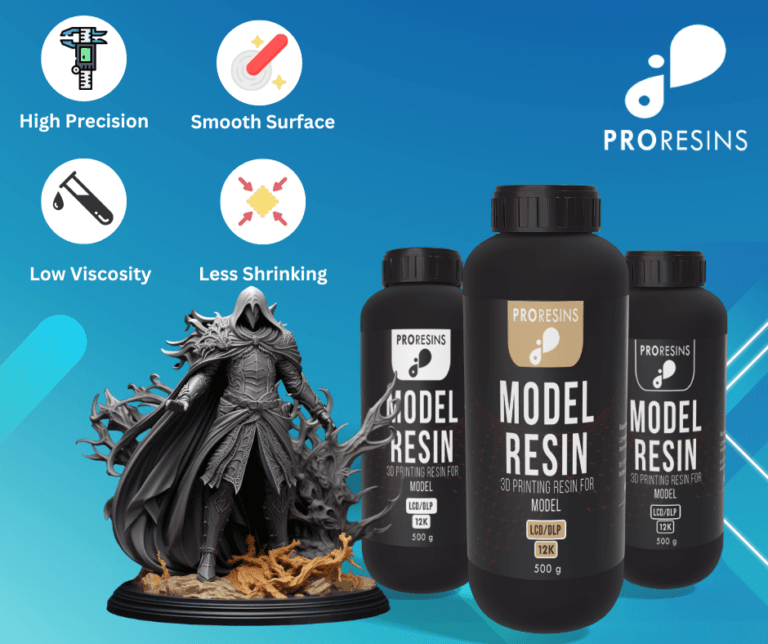 PRORESIN 12K Standard Resin for LCD/DLP/SLA 3D Printer